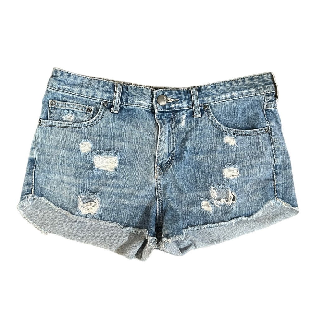 Free People Distressed Denim Shorts - Sz 29